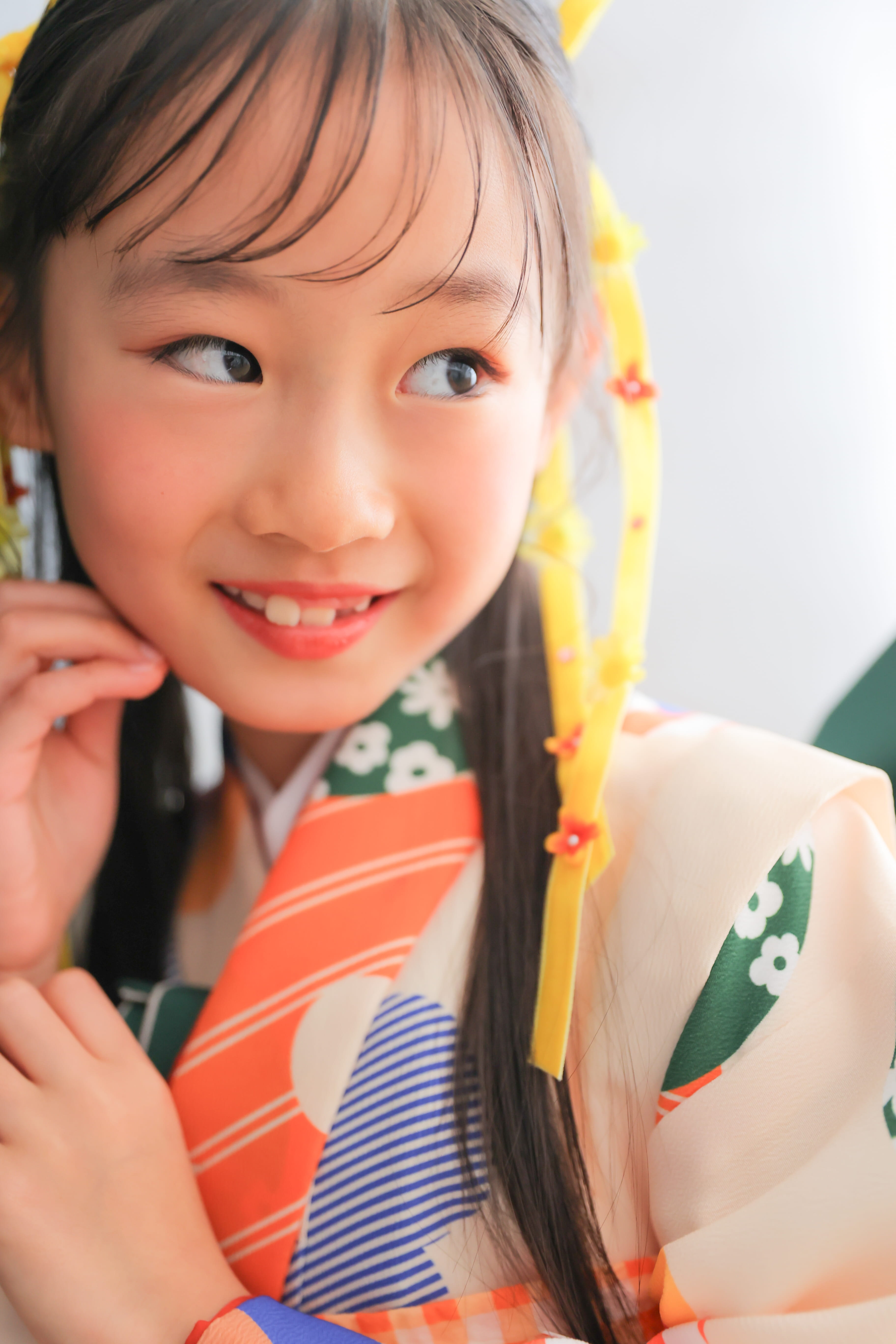 七五三　7歳　女の子　着物