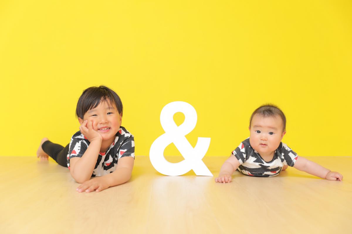 ベビー　赤ちゃん　お兄ちゃん　記念日　お誕生日　キッズフォトハウス　HAPISTA