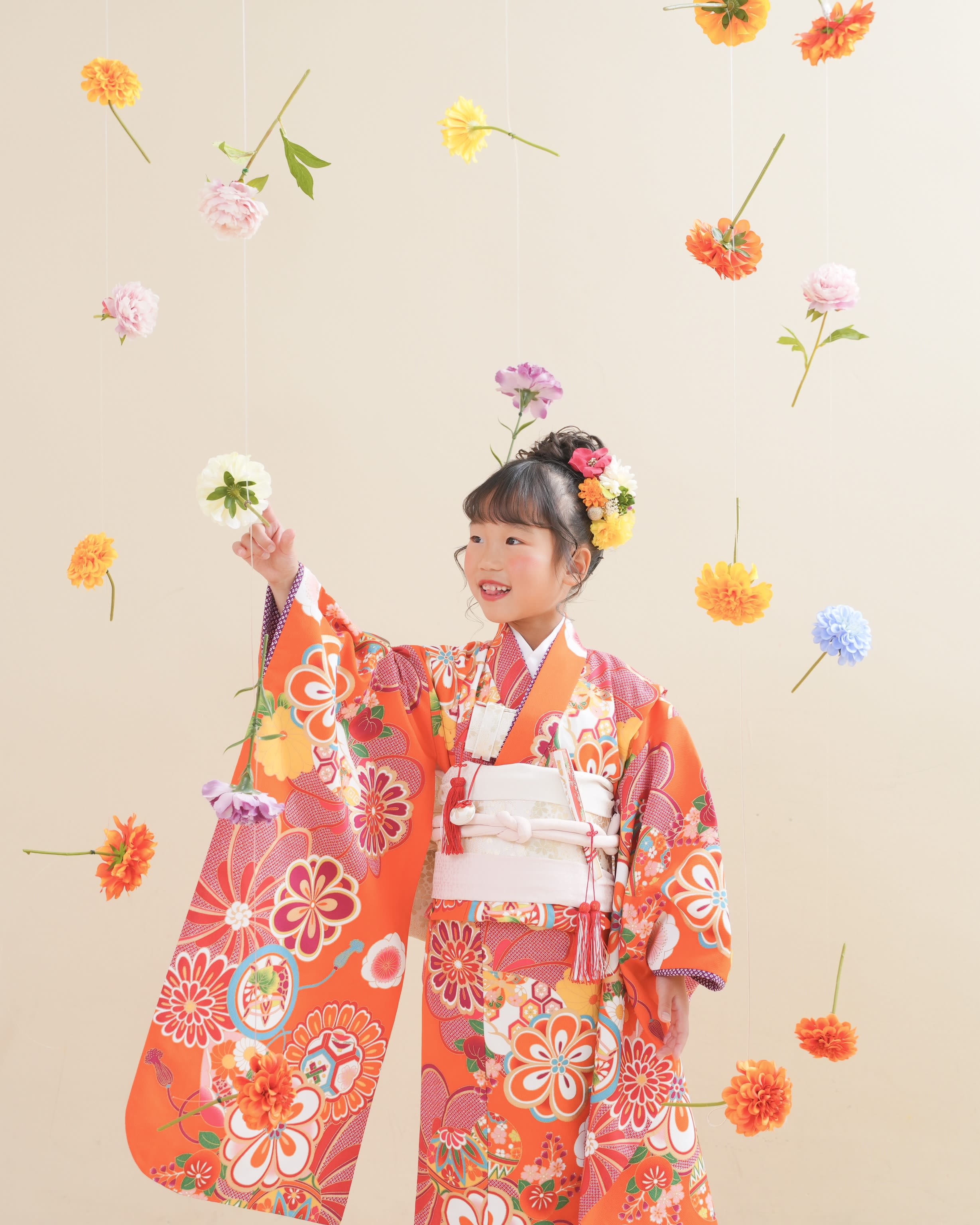 七五三　7歳女の子