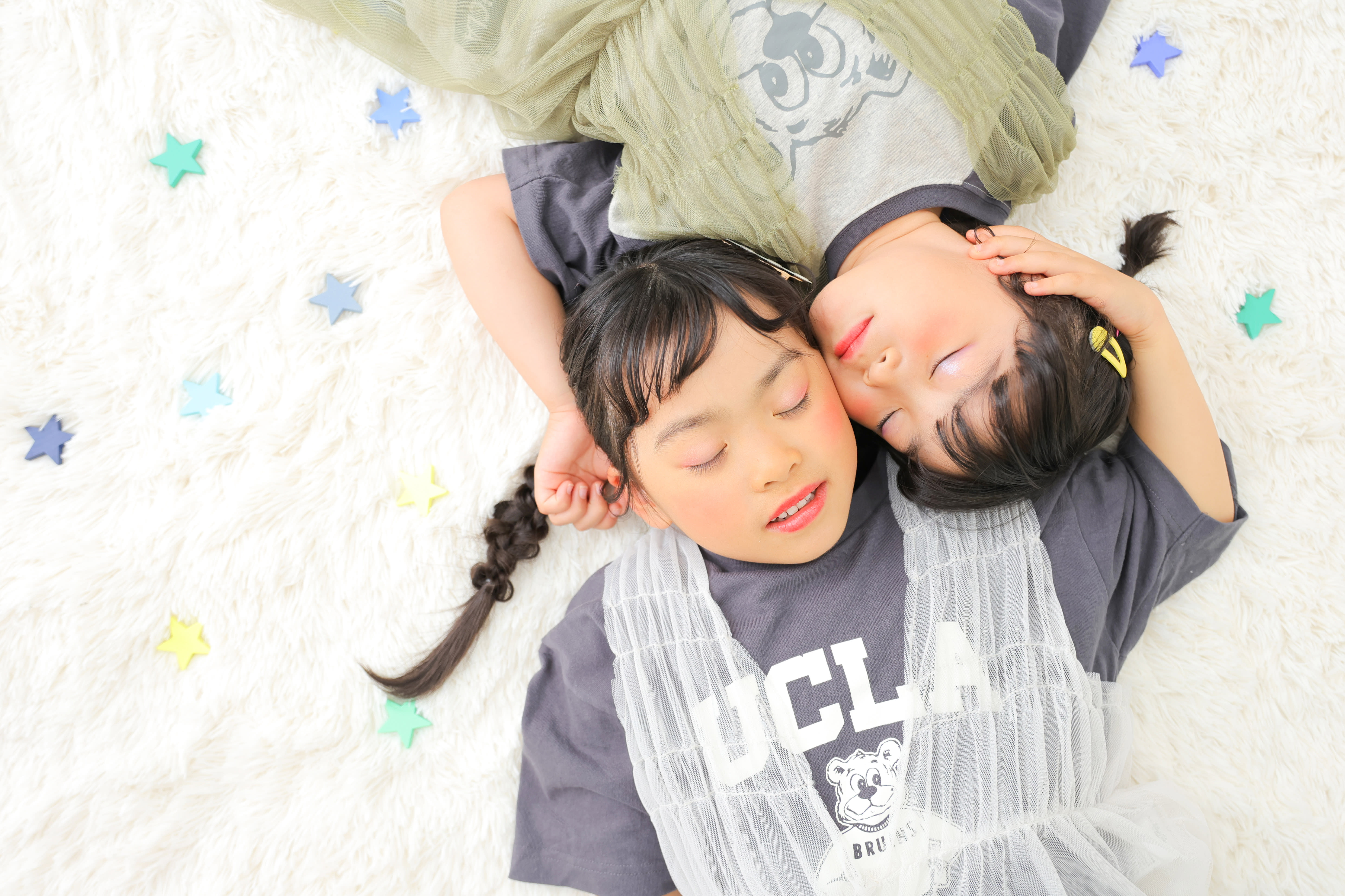 3歳女の子 7歳女の子　姉妹　753 七五三