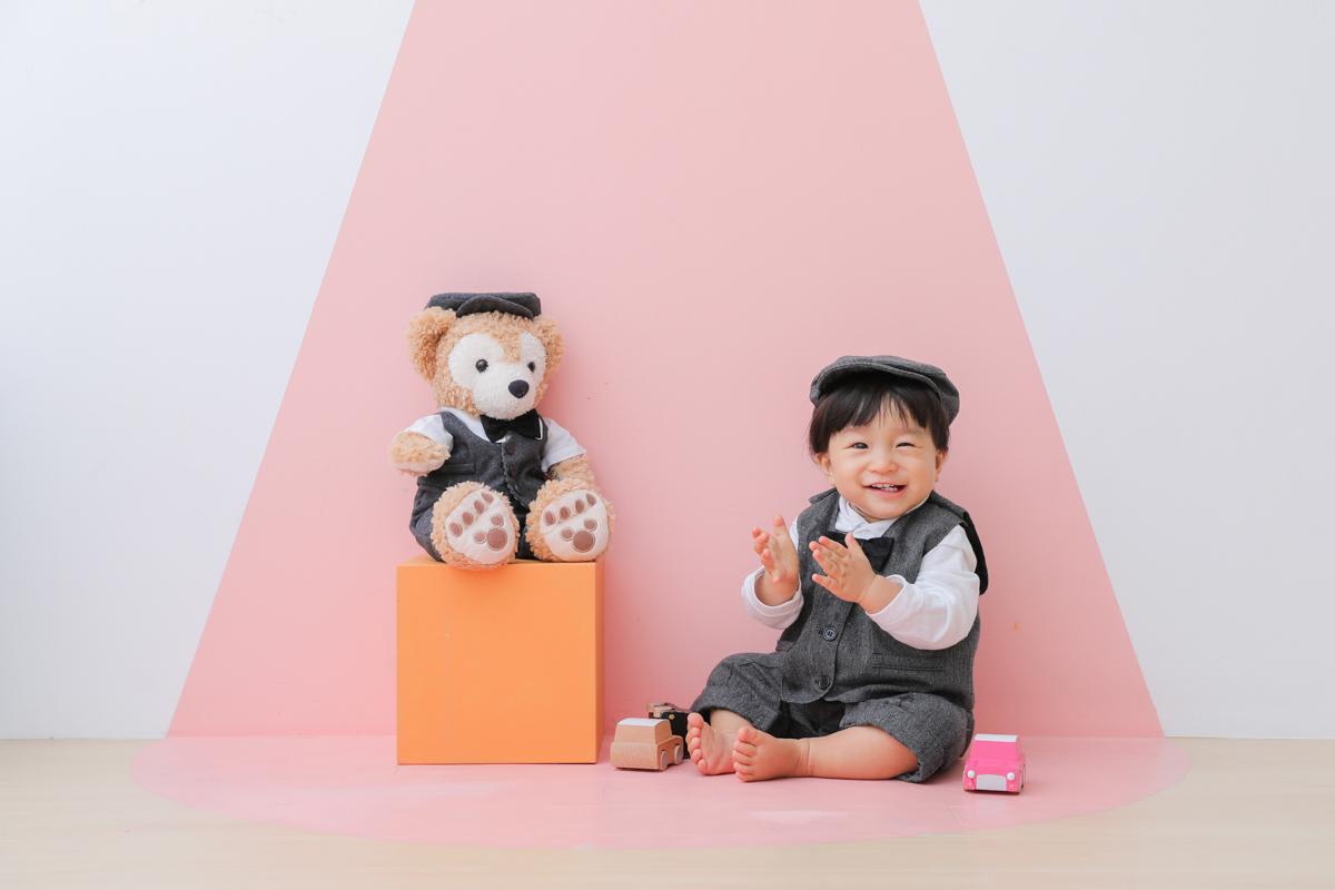 バースデー　お誕生日　ぬいぐるみ　キッズ写真　HAPISTA