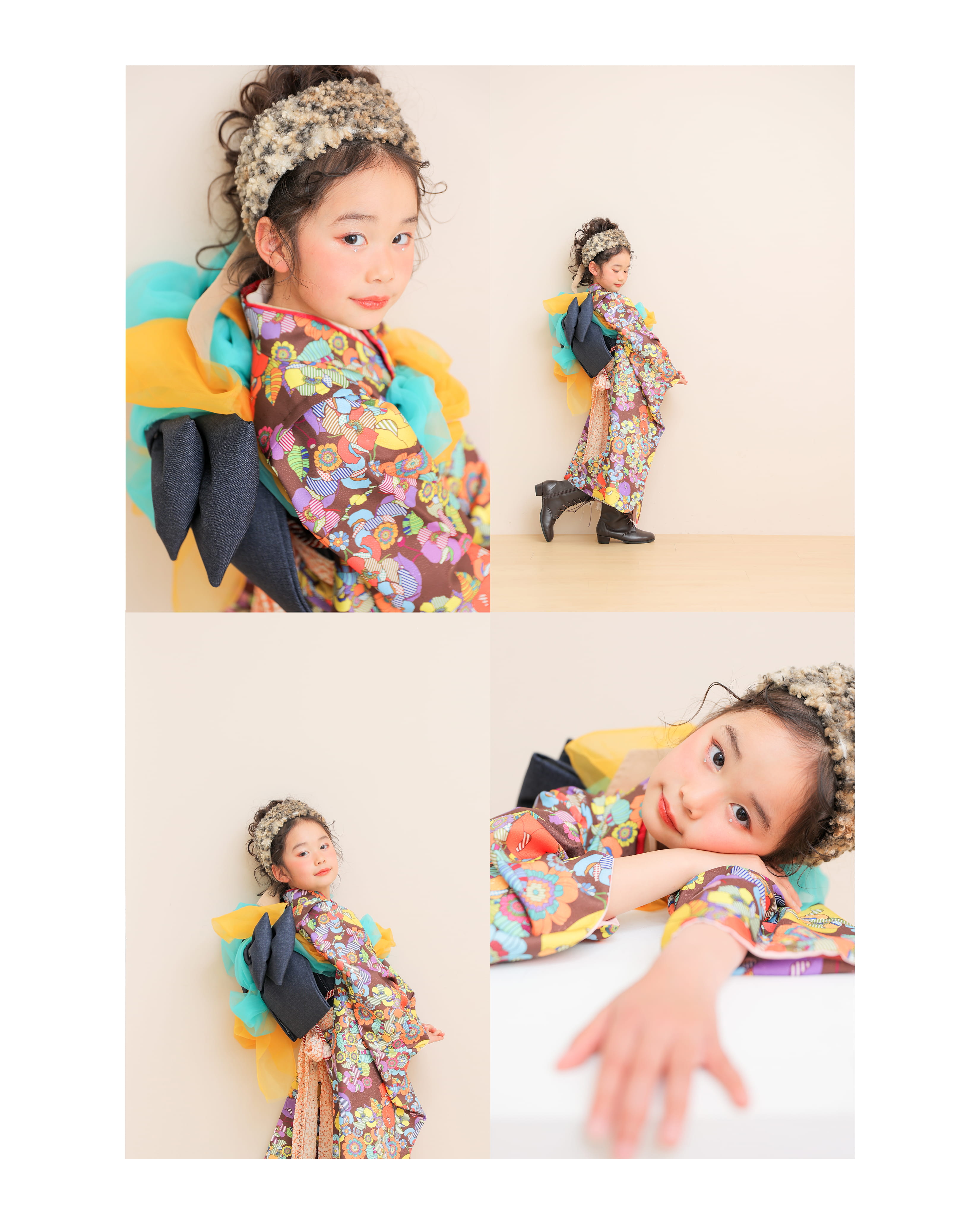 七五三　七五三撮影　753　753撮影　キッズフォトスタジオ　大阪フォトスタジオ