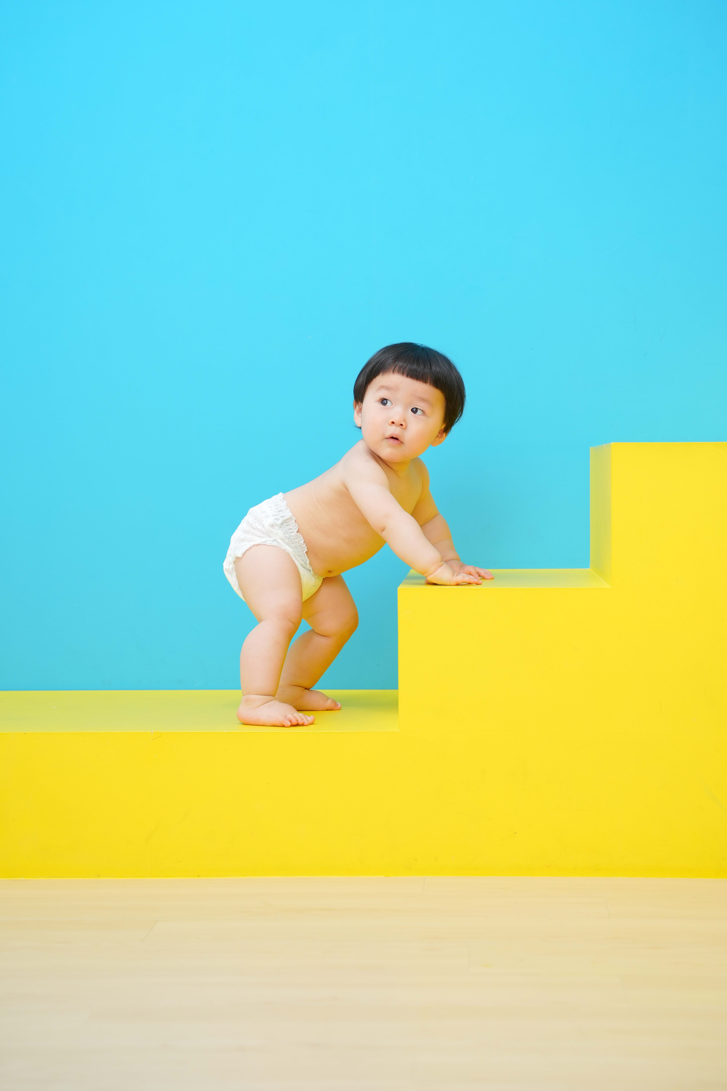 1歳男の子　1歳誕生日