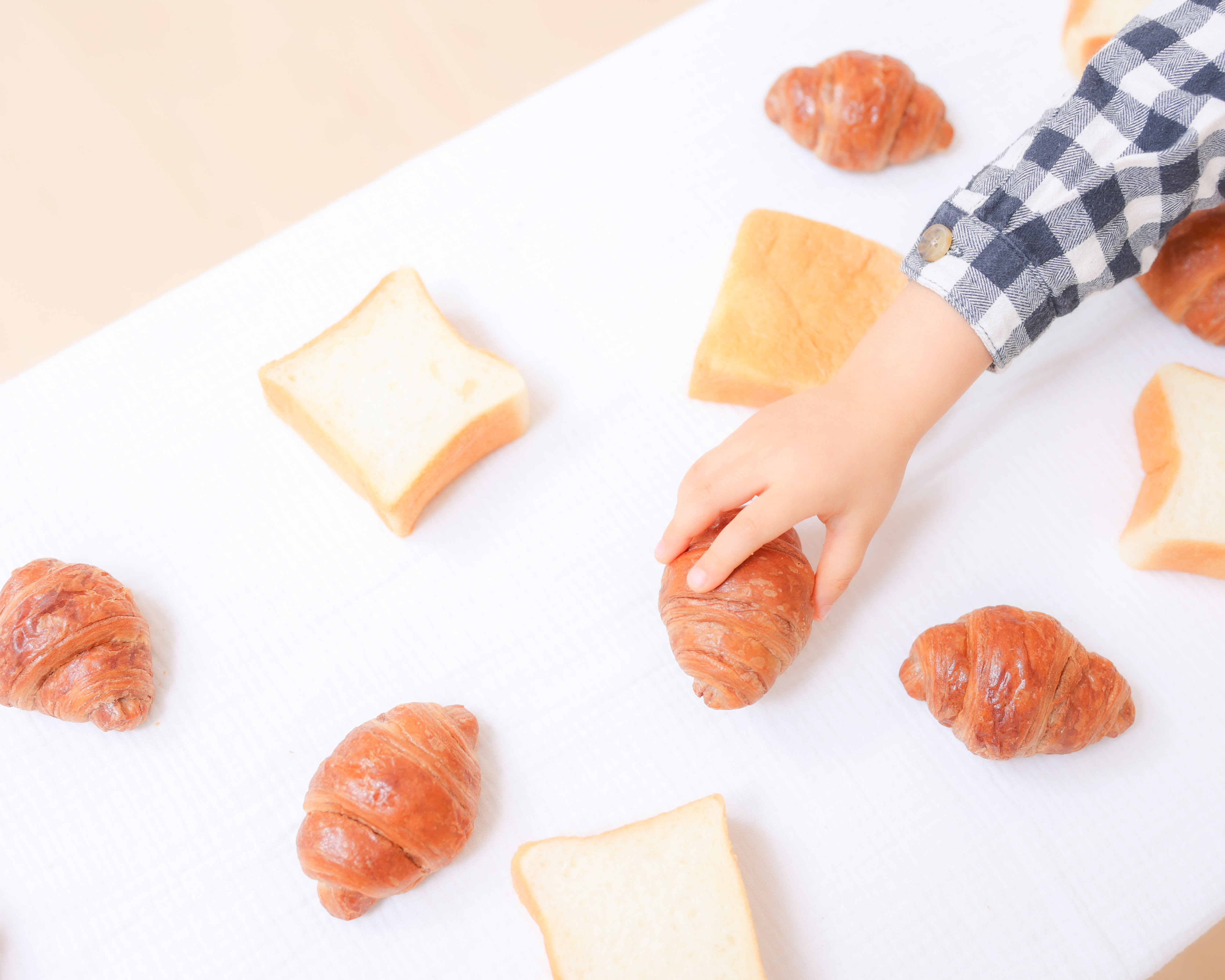 バースデー　お誕生日　男の子　パン　キッズ写真　HAPISTA