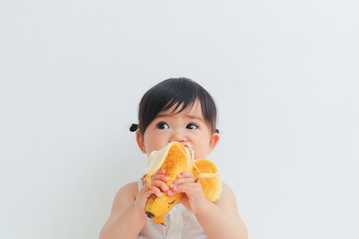 バースデー　お誕生日　バナナ　キッズ写真　HAPISTA