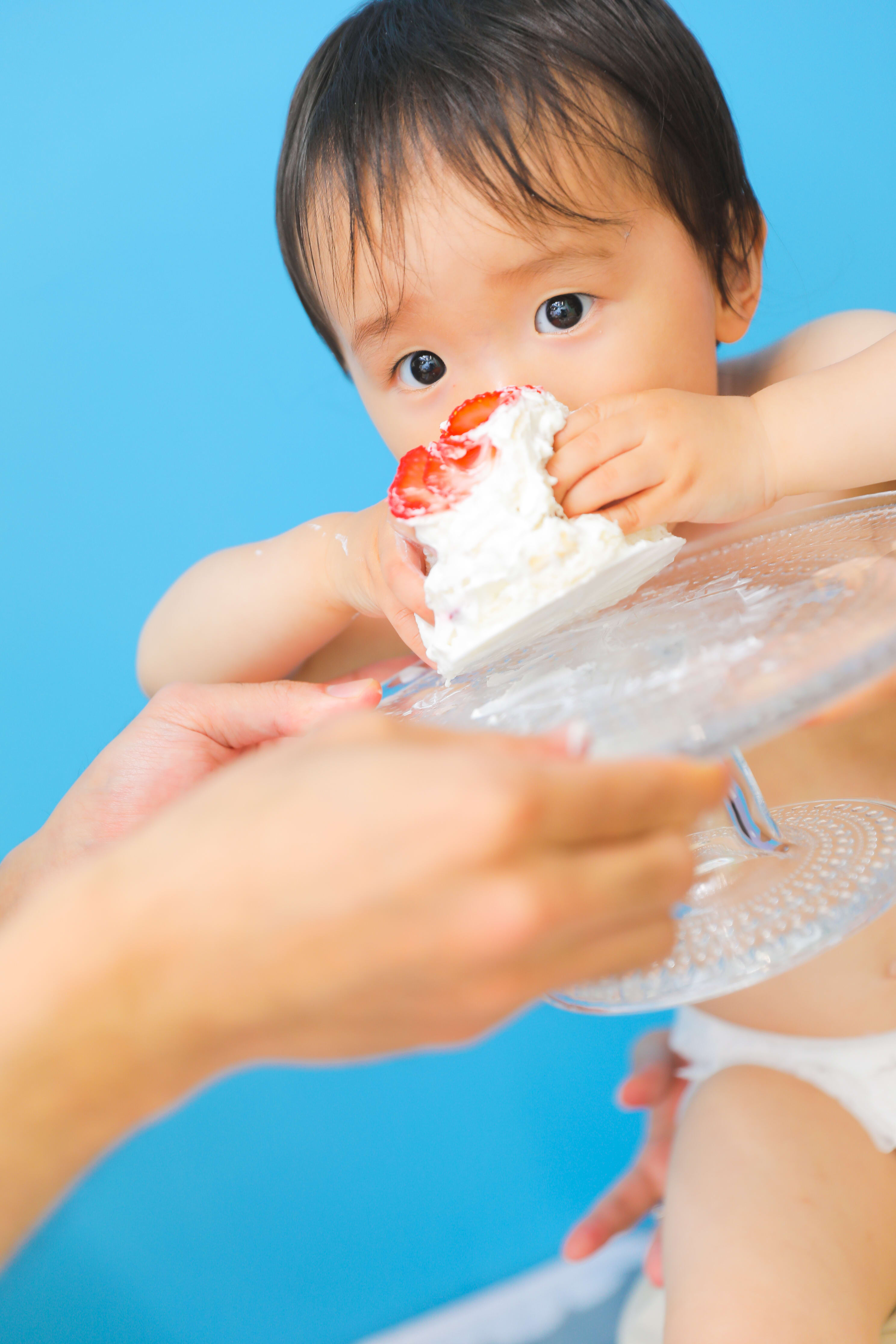 一歳　誕生日　バースデー　スマッシュケーキ