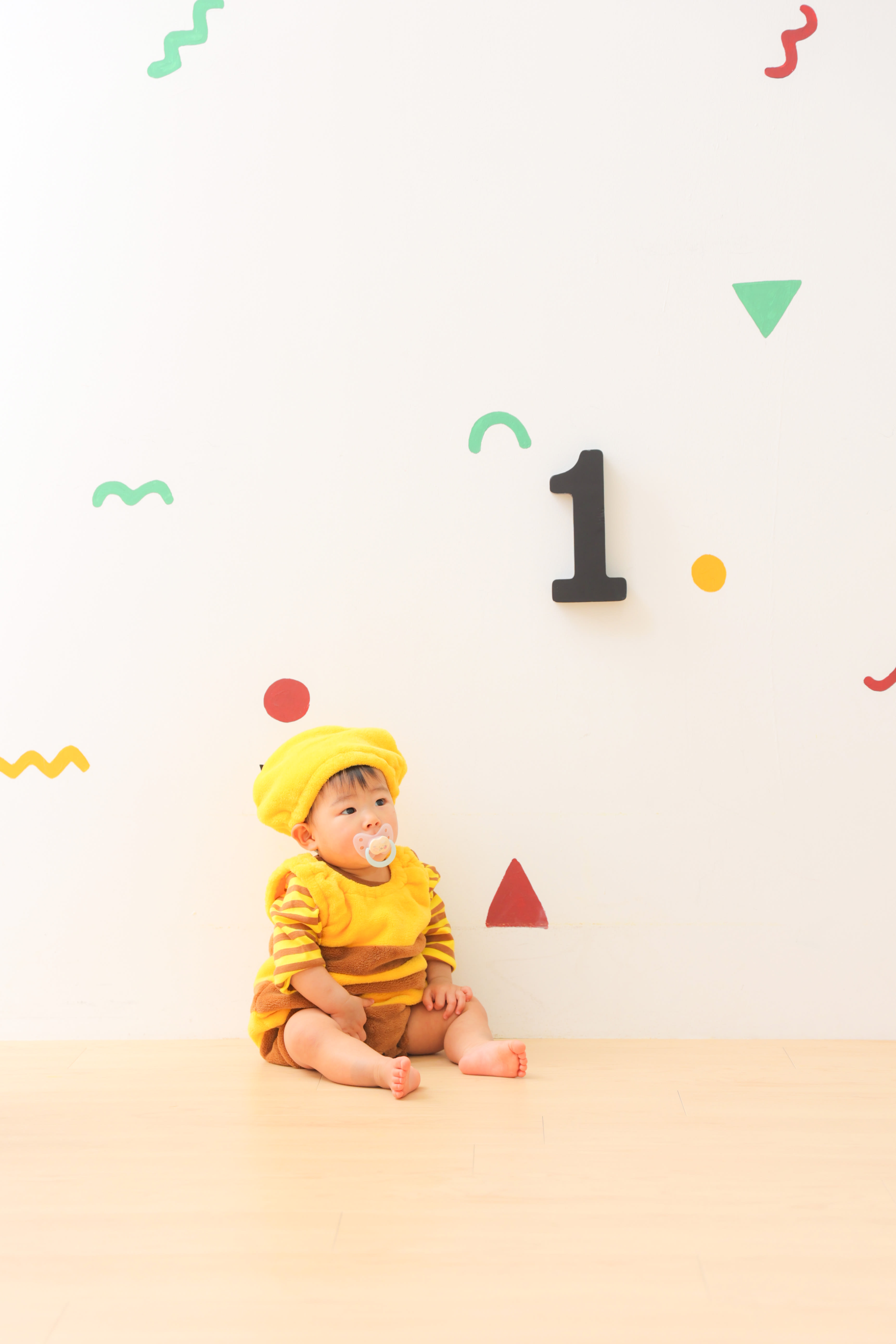 1歳女の子　1歳誕生日