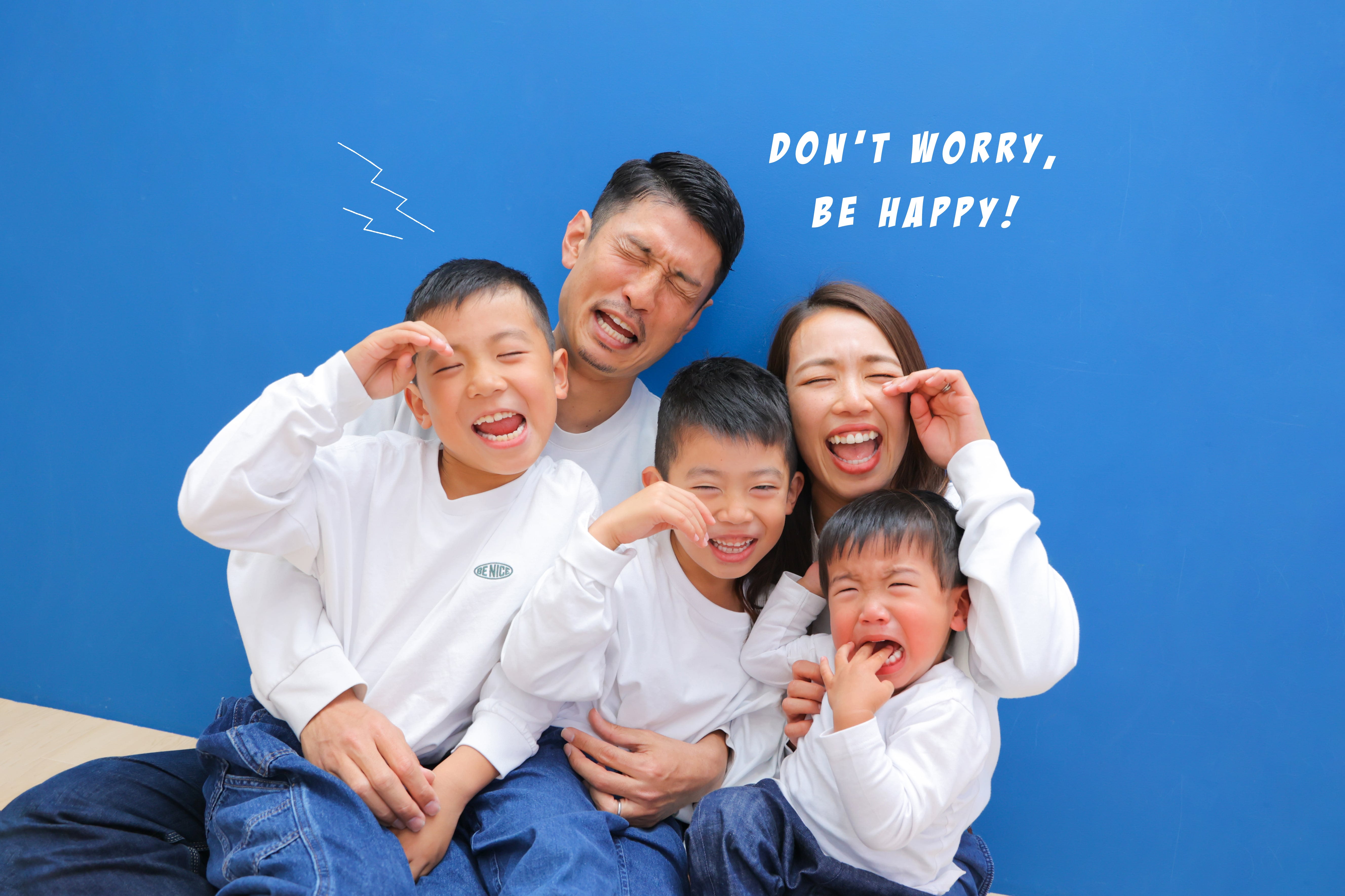 家族写真　バースデー