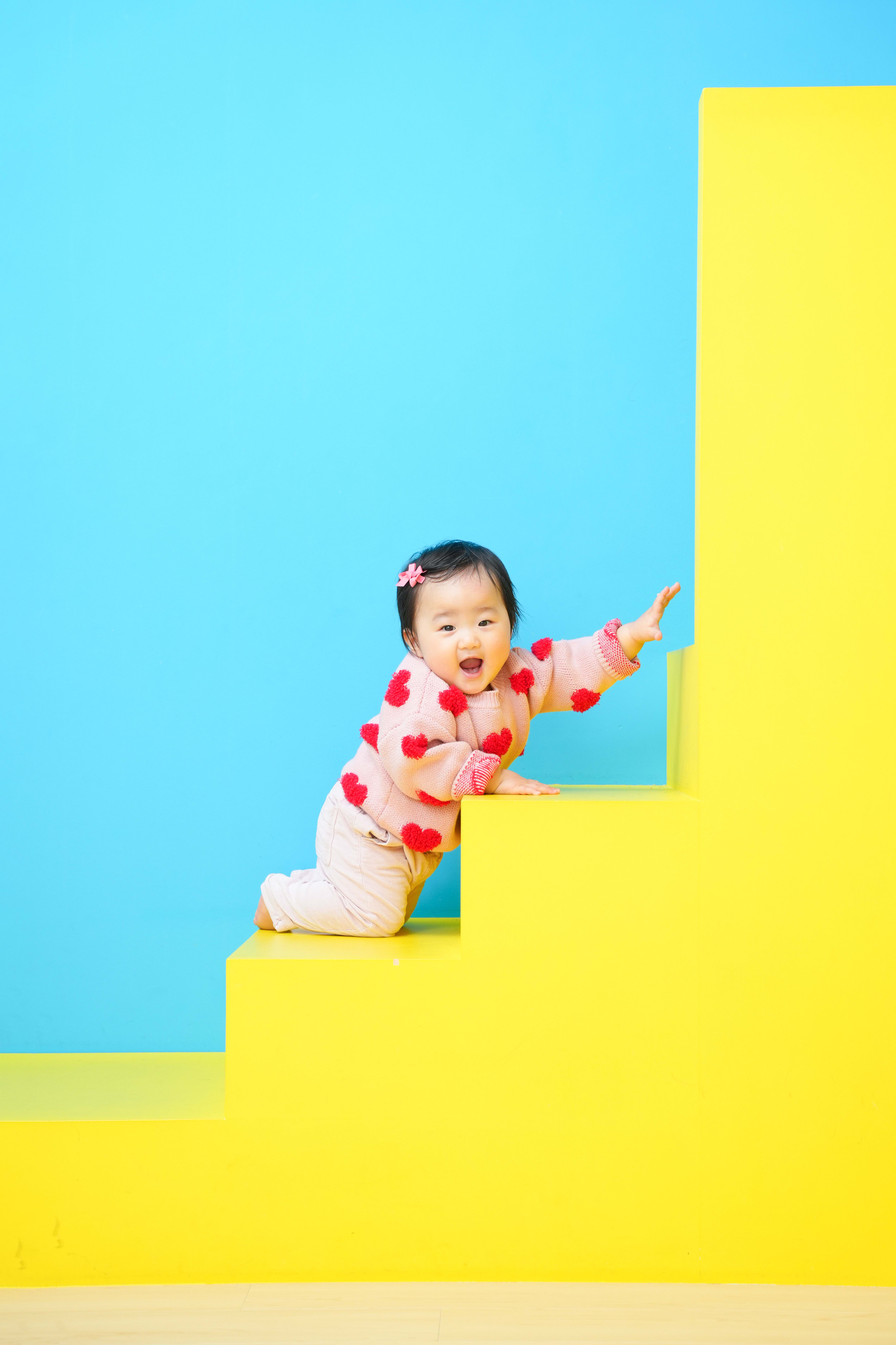 1歳女の子　1歳誕生日