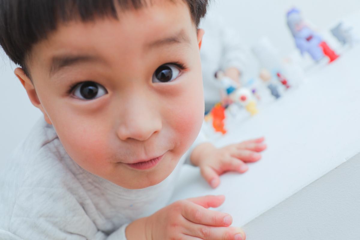 キッズフォトスタジオ　可愛い　記念写真　ハピスタ