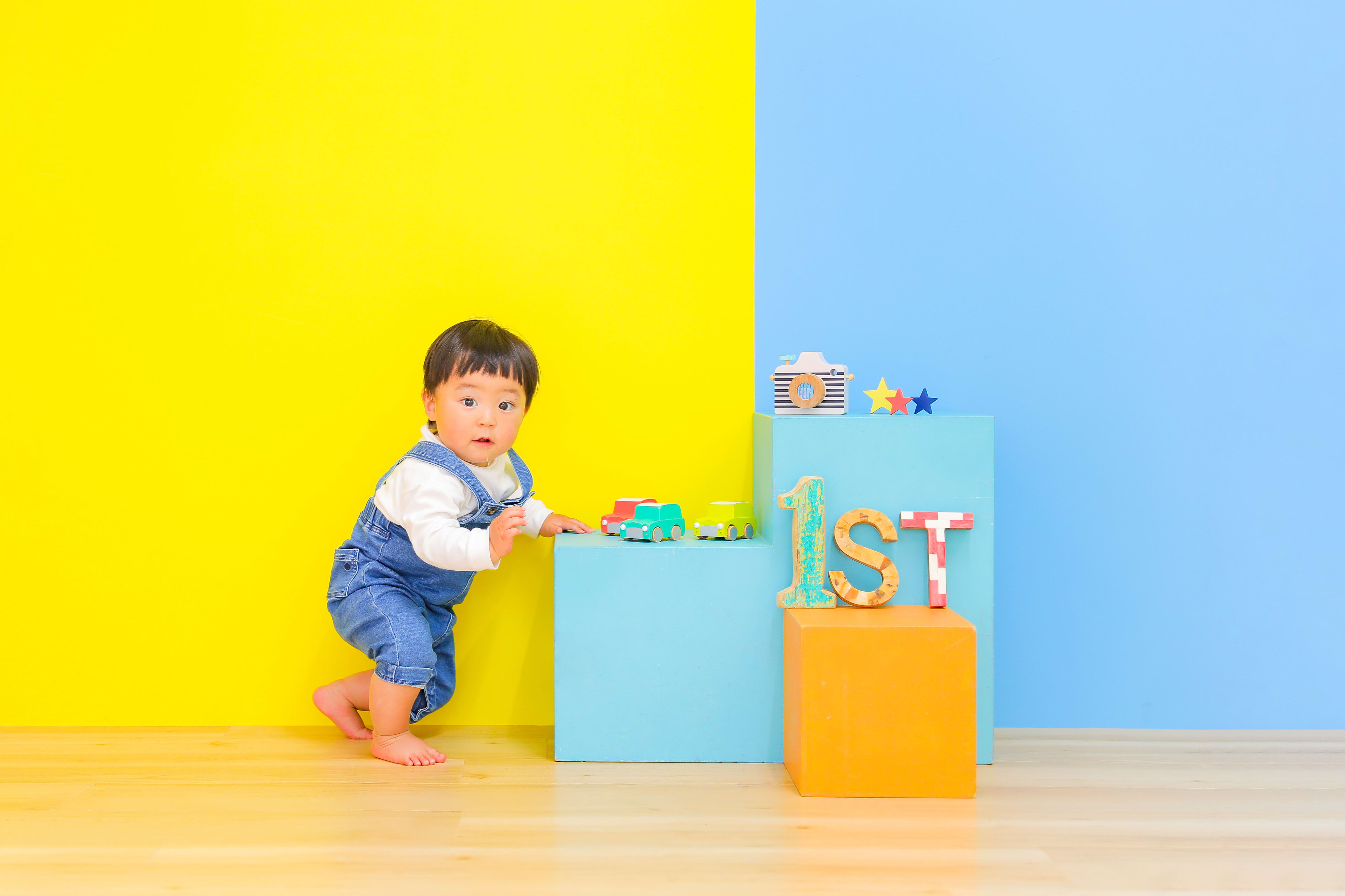 お誕生日　バースデー　キッズ写真 　HAPISTA