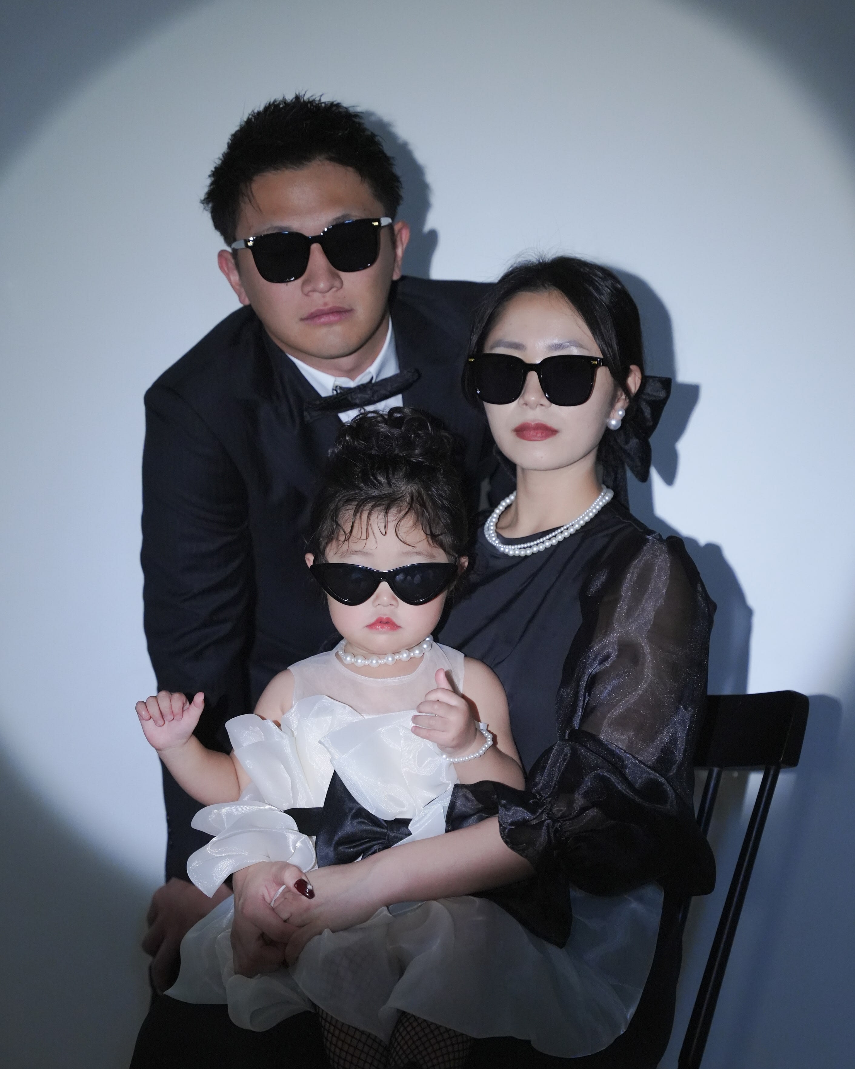 家族写真　リンクコーデ