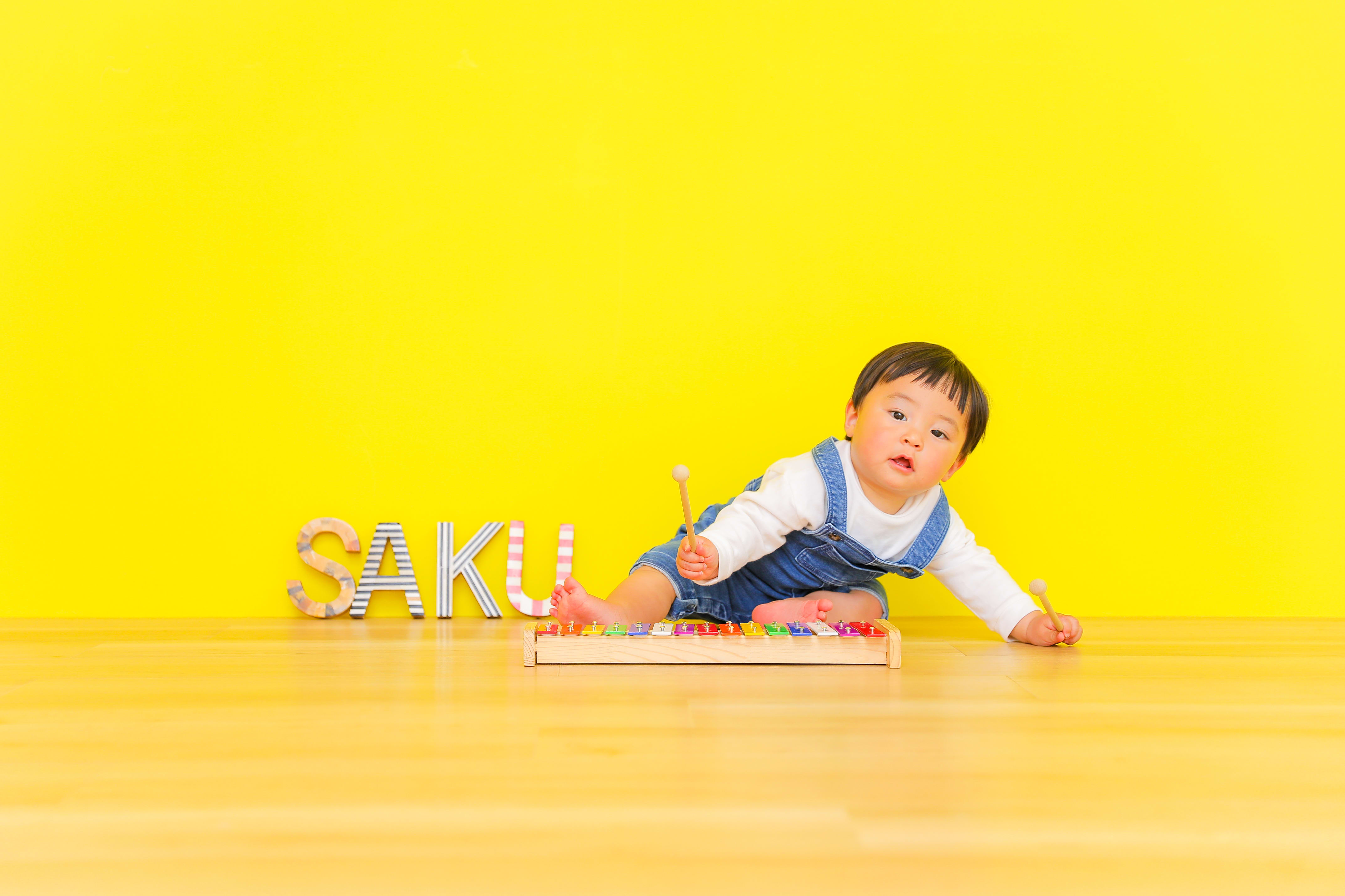 お誕生日　バースデー　キッズ写真 　HAPISTA