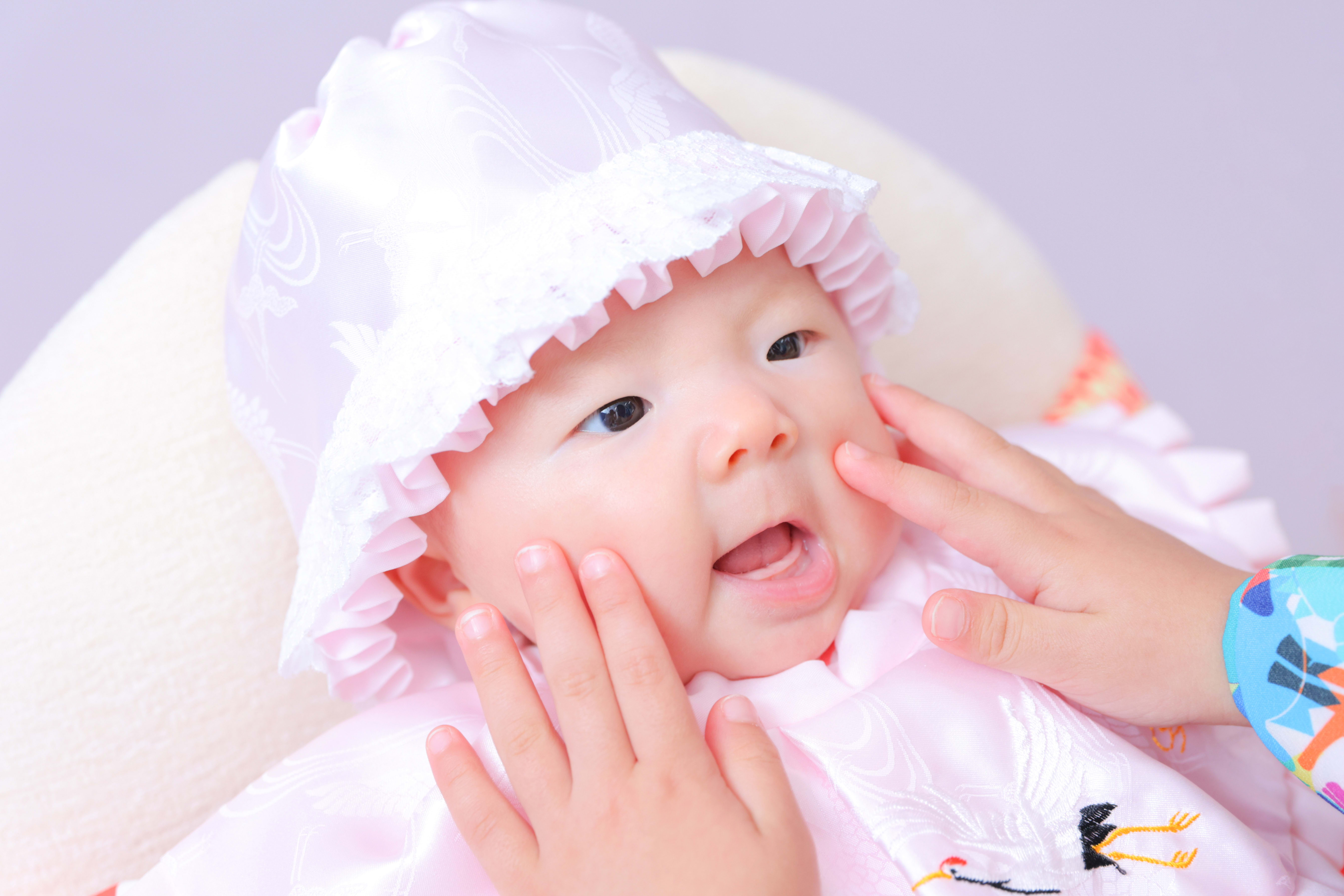 お宮参り　お宮参り撮影　家族写真