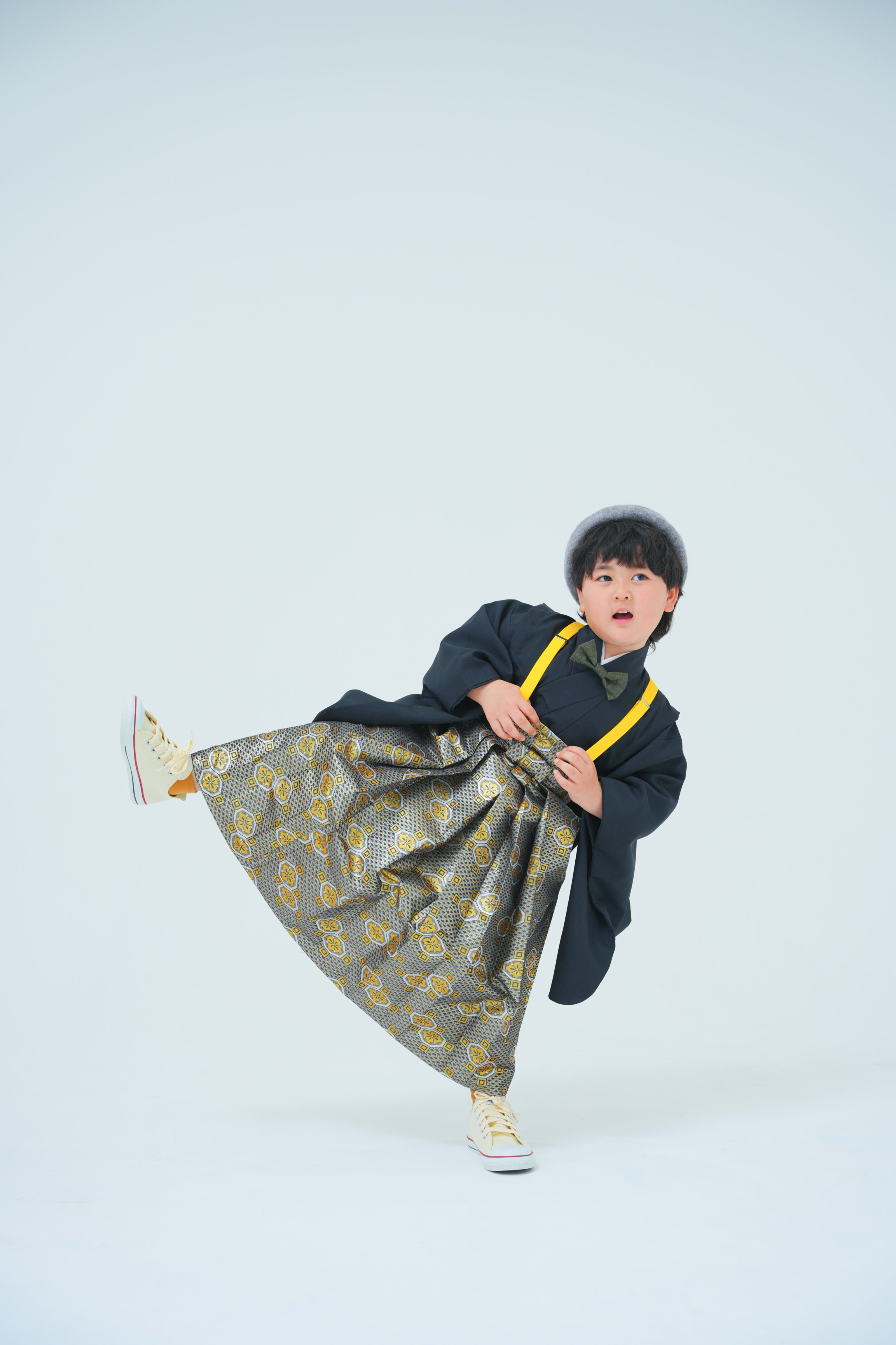 七五三　七五三撮影　753 753撮影　5歳男の子　男の子着物　キッズフォトスタジオ　フォトスタジオ　大阪フォトスタジオ　堺市フォトスタジオ　ハピスタコーデ　着物コーデ