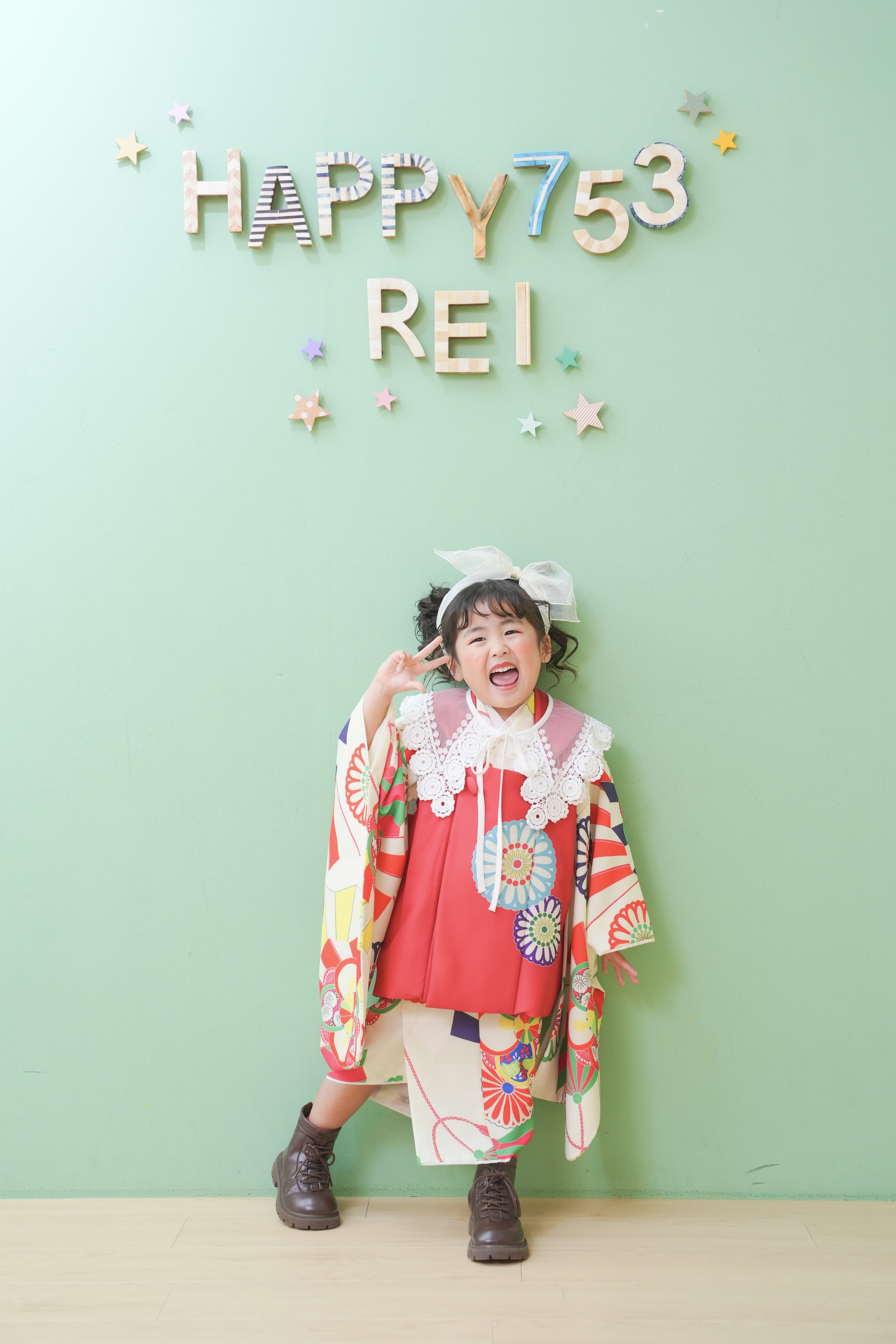 七五三　3歳女の子