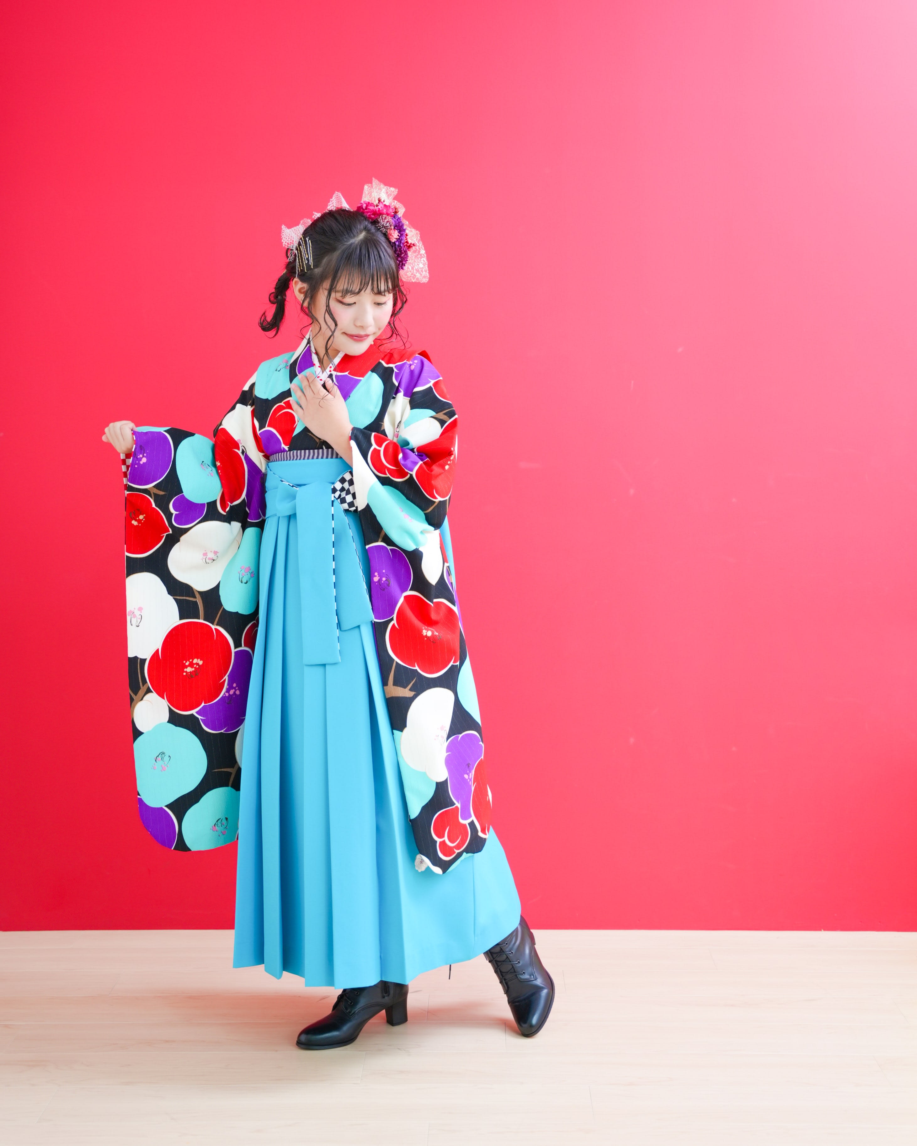 二分の一成人式　着物　10歳　女の子