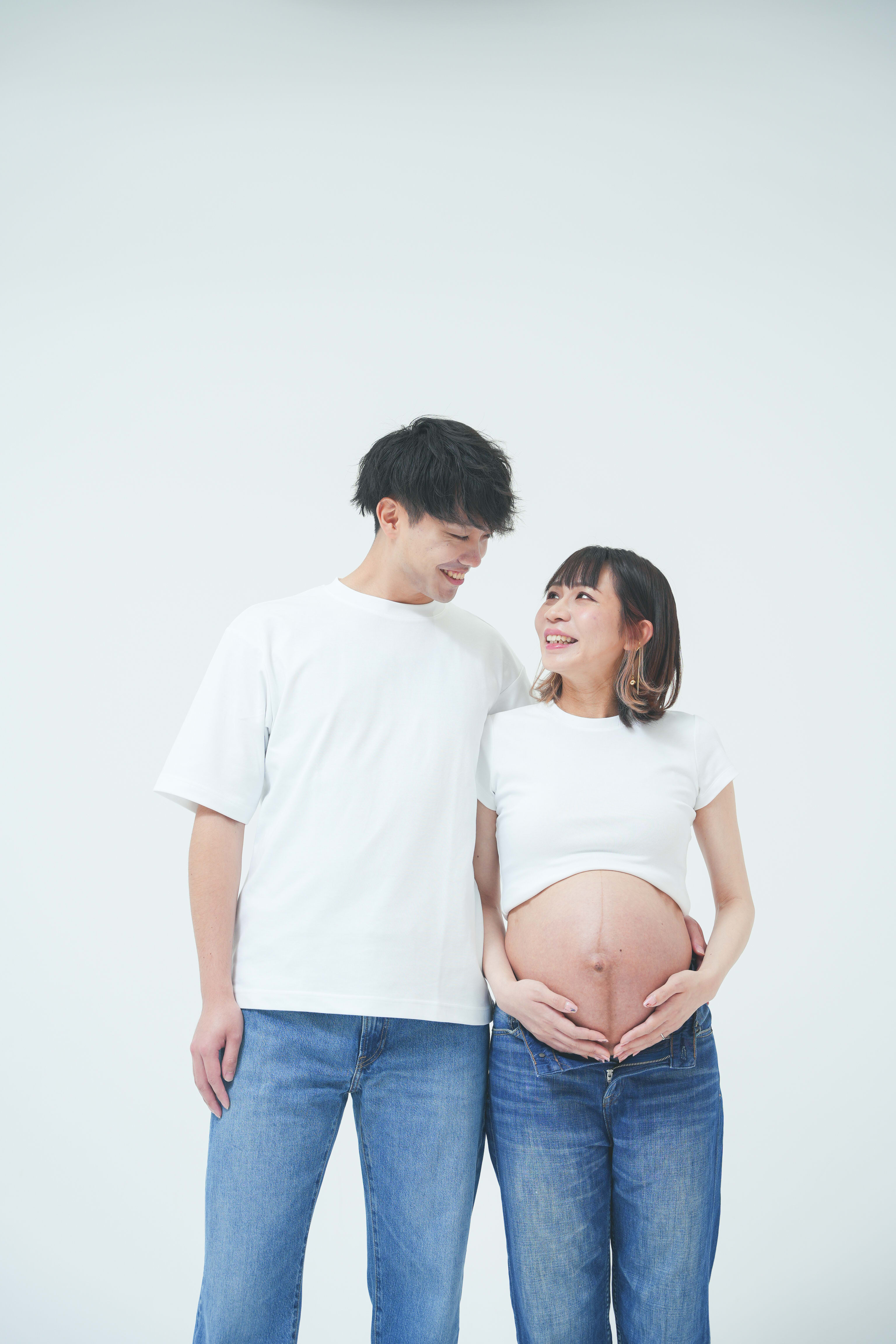 マタニティ　マタニティ撮影　マタニティフォト　記念撮影　私服撮影　私服　キッズフォトスタジオ　フォトスタジオ　大阪フォトスタジオ　堺市フォトスタジオ