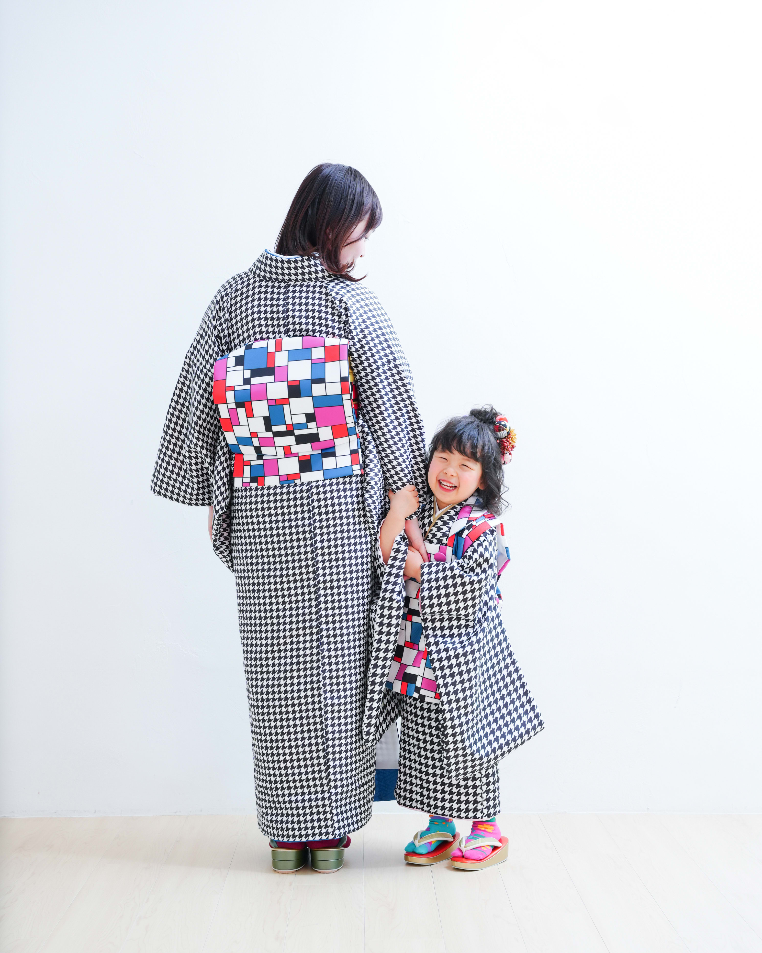 ３歳 七五三 家族写真 可愛い