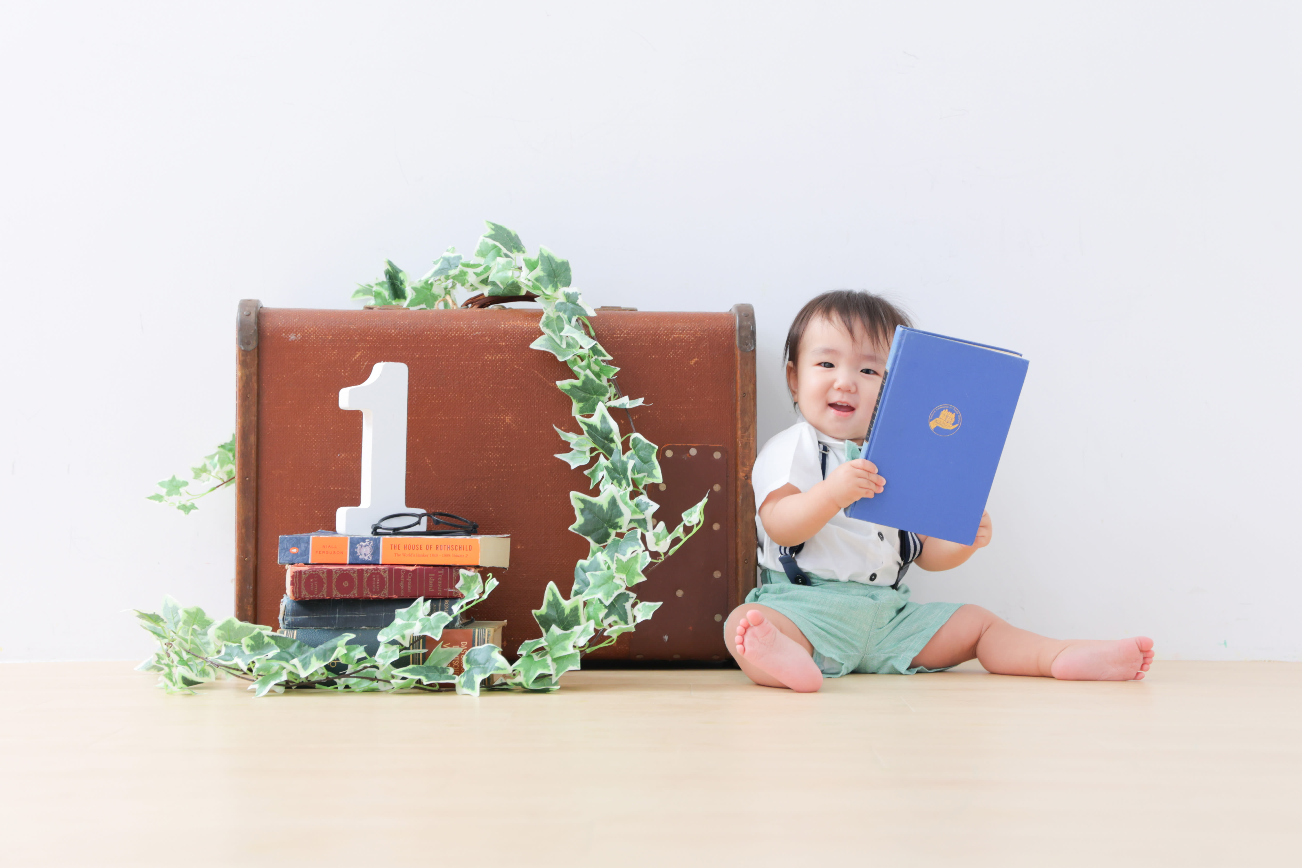 1歳男の子　1歳誕生日