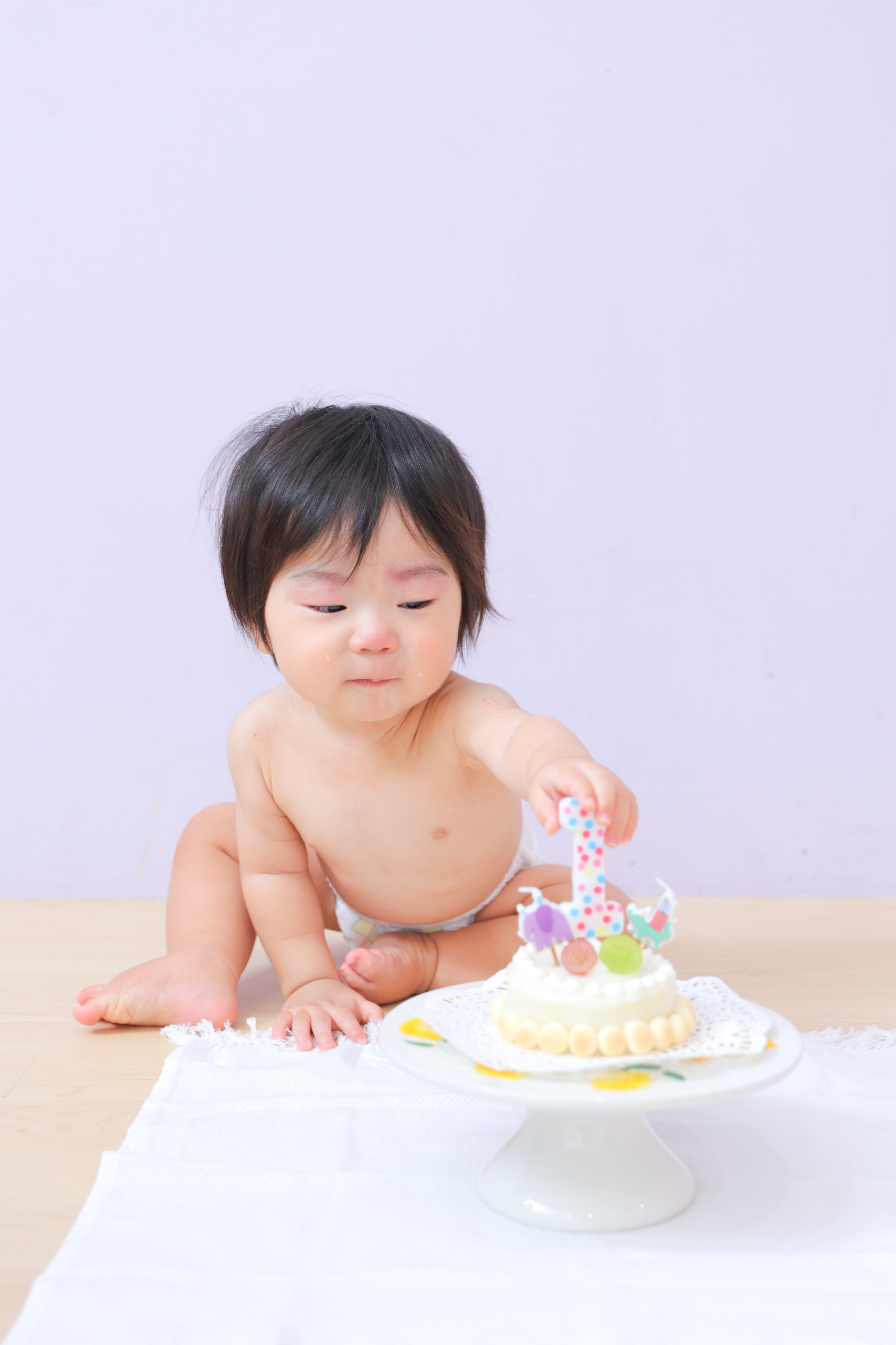 1歳男の子　1歳誕生日