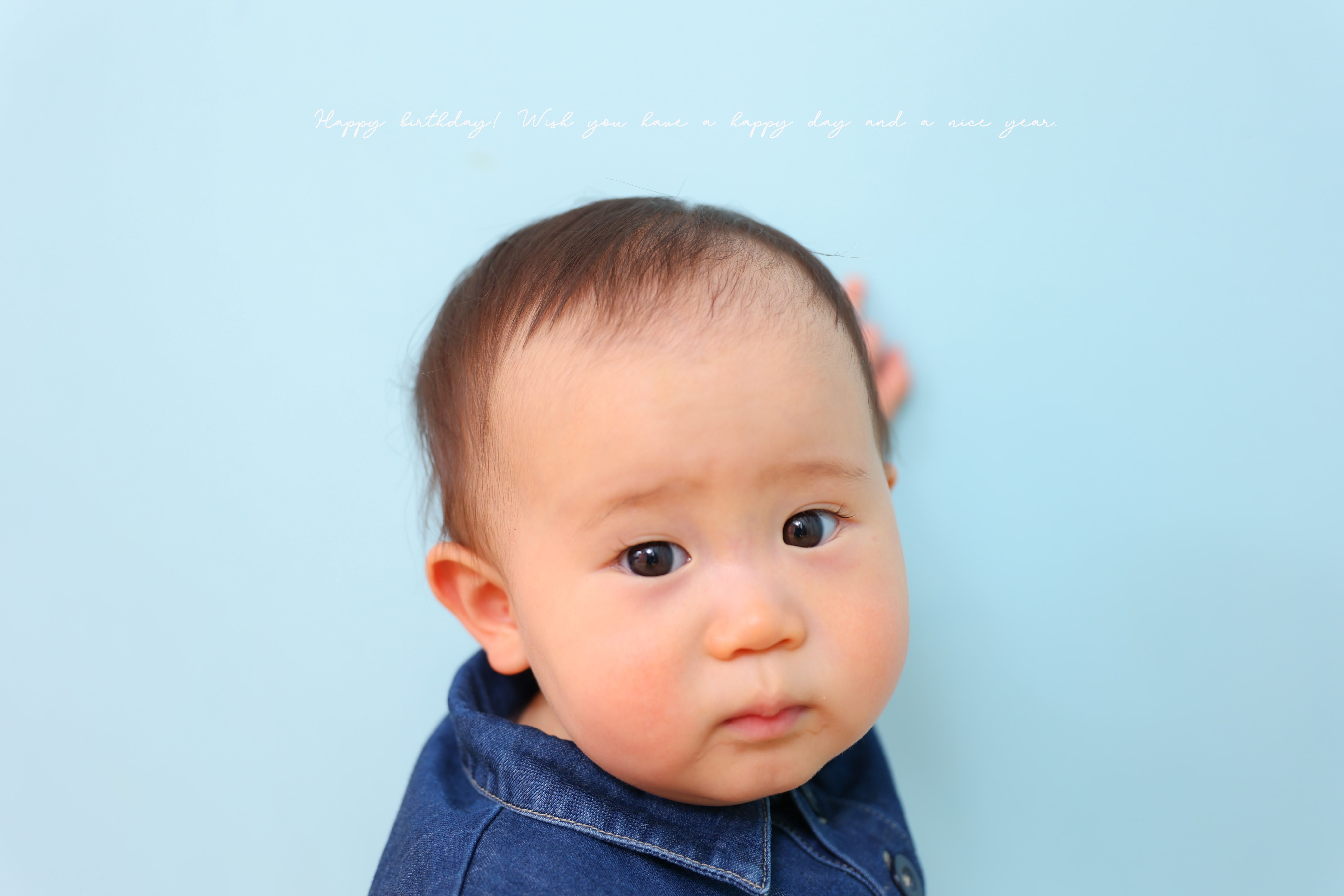 お誕生日　バースデー　キッズ写真 　HAPISTA