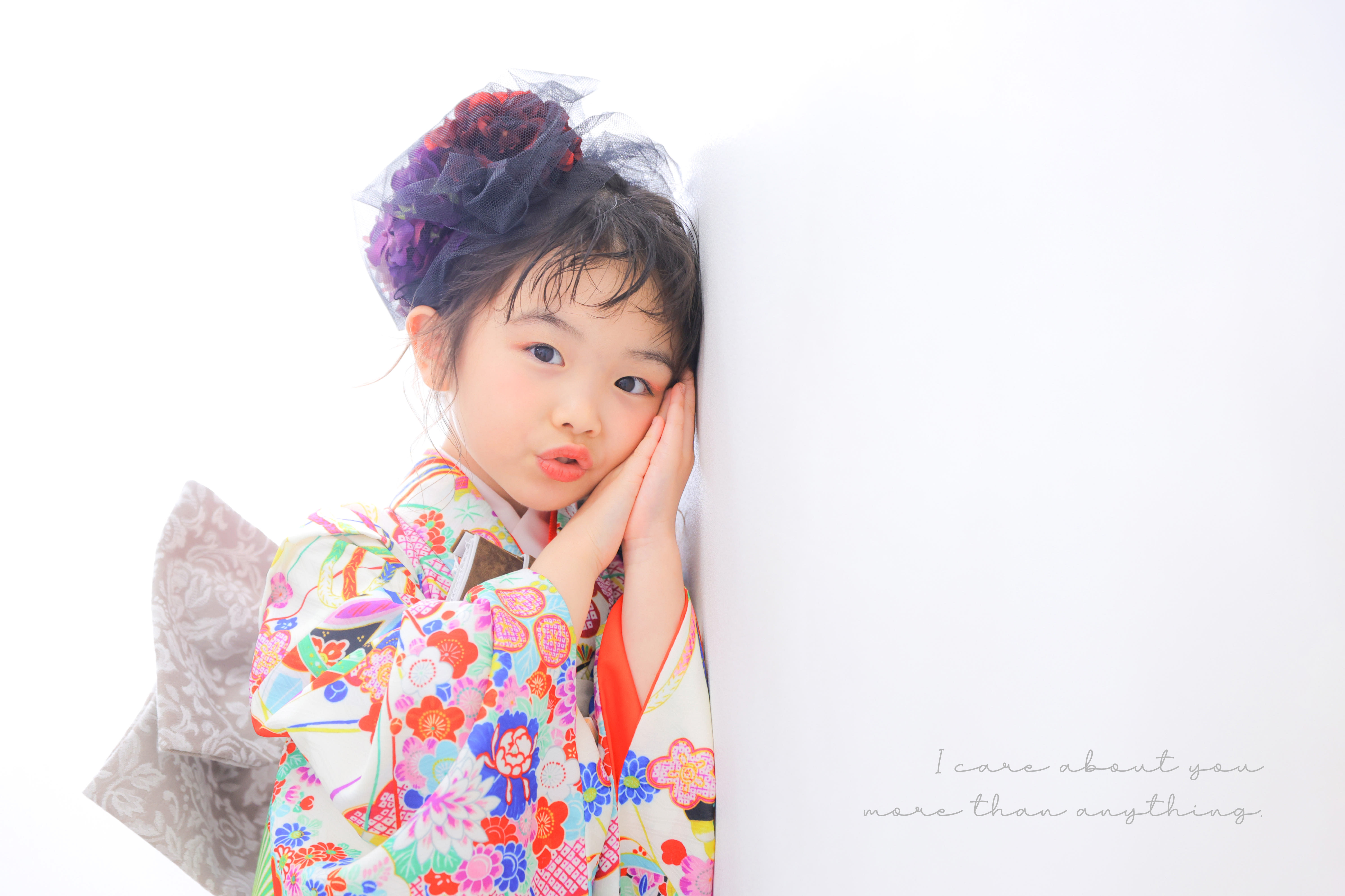 7歳女の子　753 七五三