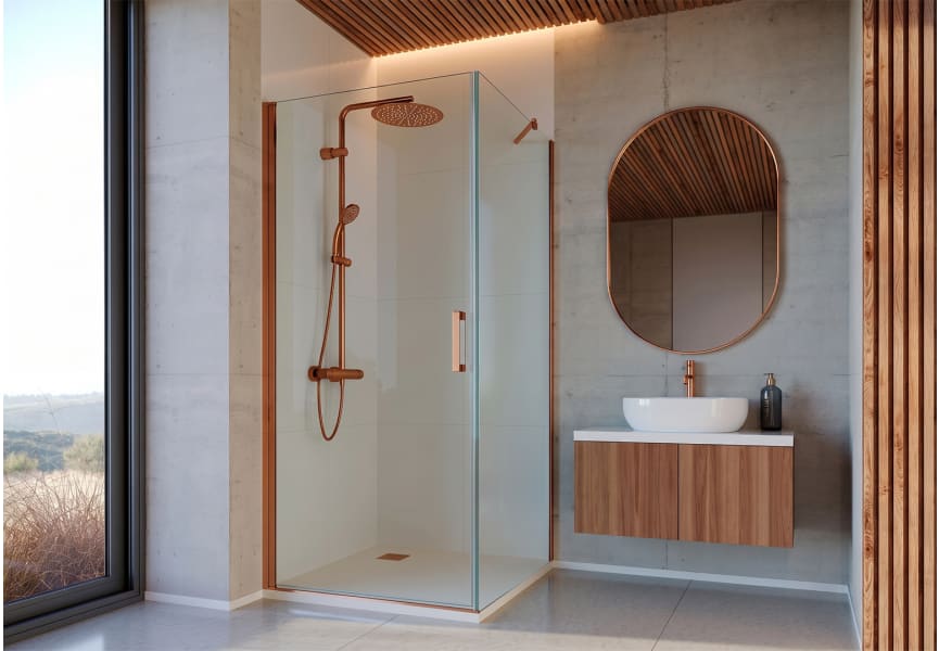 Paroi de douche Carina Bruntec sur mesure principal 4