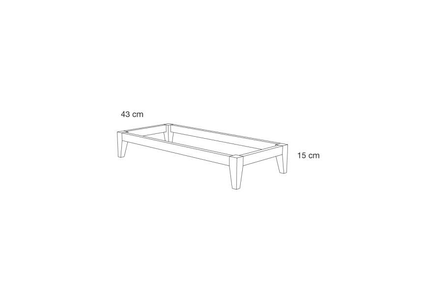 Mueble de baño con encimera hidrófuga Novus Avila Dos croquis 6