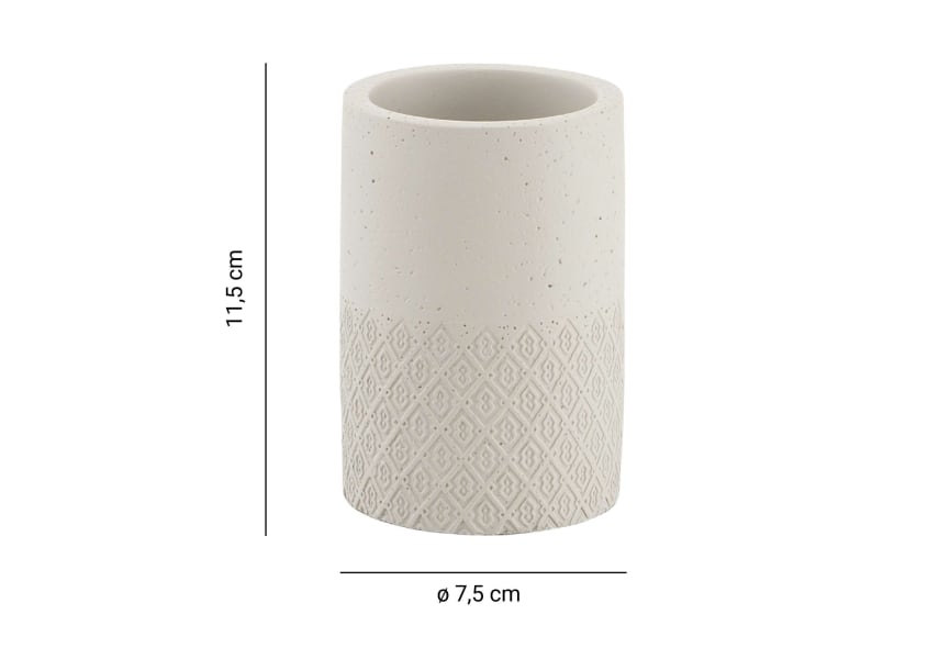 Conjunto de accesorios de baño Afrodite Gedy croquis 10
