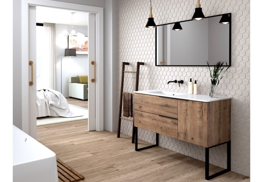 Conjunto mueble de baño Coban Bruntec opción 6