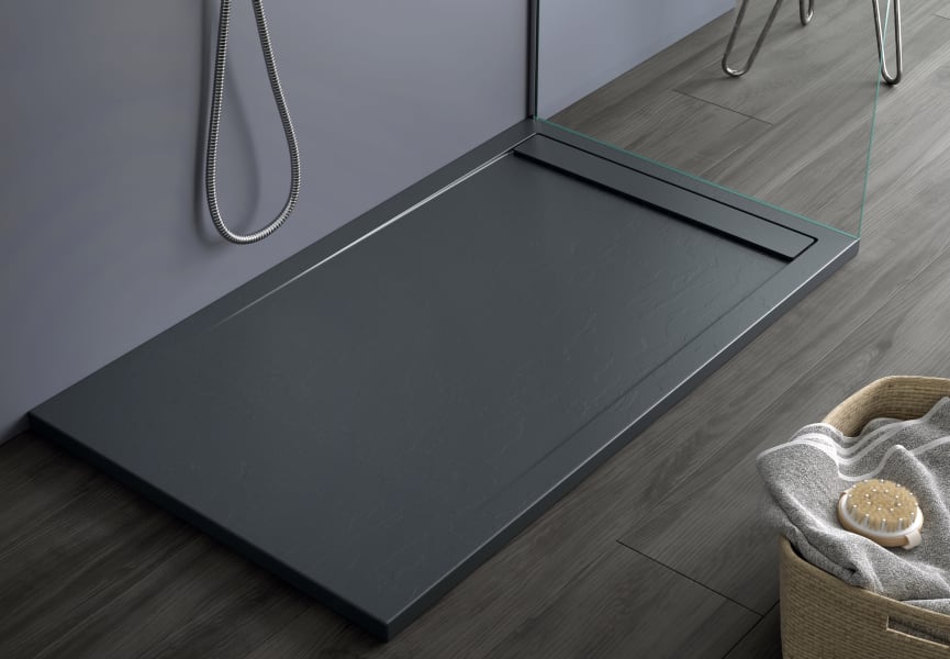 Platos de ducha de resina Design TOP Bruntec ambiente 25