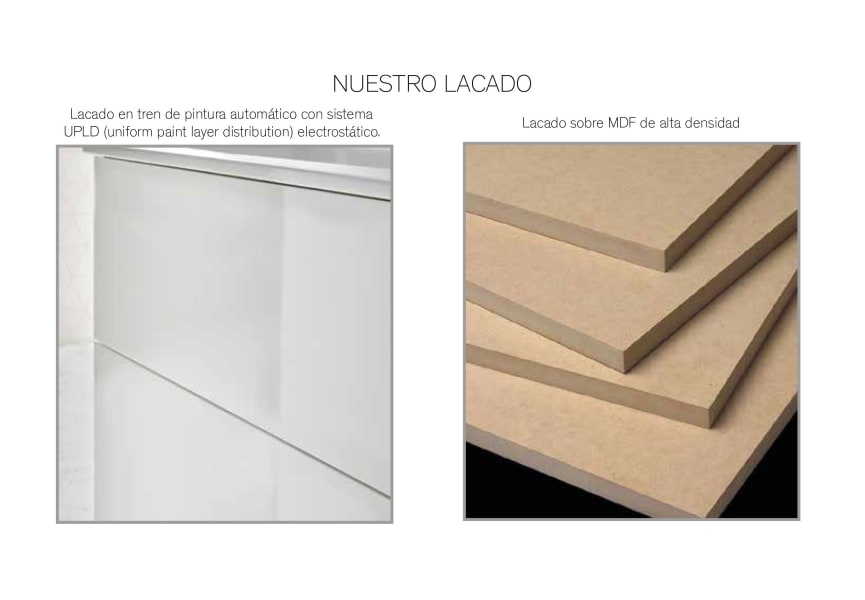 Conjunto mueble de baño con lavabo sobre encimera Etna Sanchís opción 9