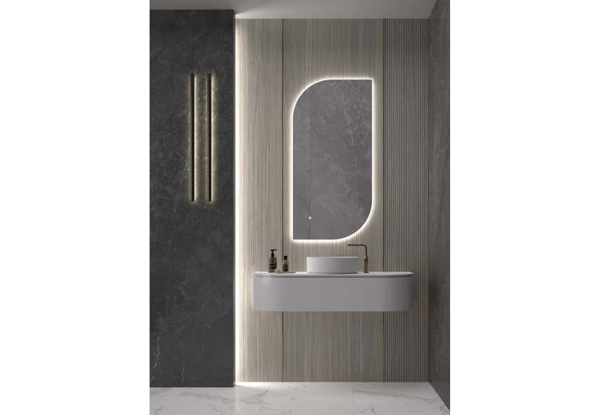 Miroir de salle de bains avec éclairage LED Lofoten Eurobath principal 0