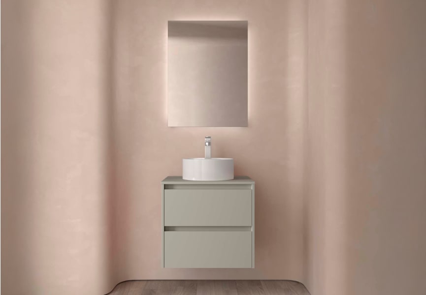 Mueble de baño con encimera de madera Noja Salgar principal 9