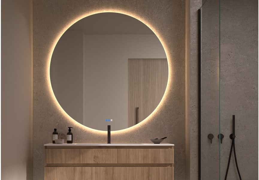 Espejo de baño con luz LED Sun ST Bruntec principal 4