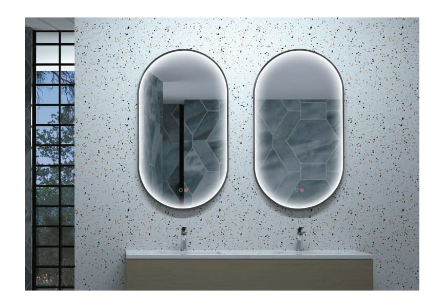 Espejo de baño con luz LED Río Ledimex principal 1