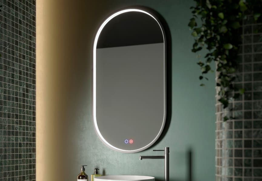Espejo de baño con luz LED Río Ledimex principal 0
