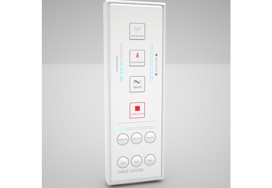 Aldara New Nashi Smart Japanese Toilette détail 3