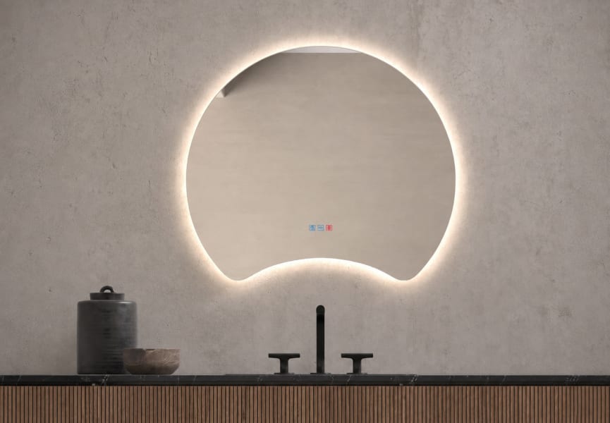 Espejo de baño con luz LED Flow Bruntec principal 0