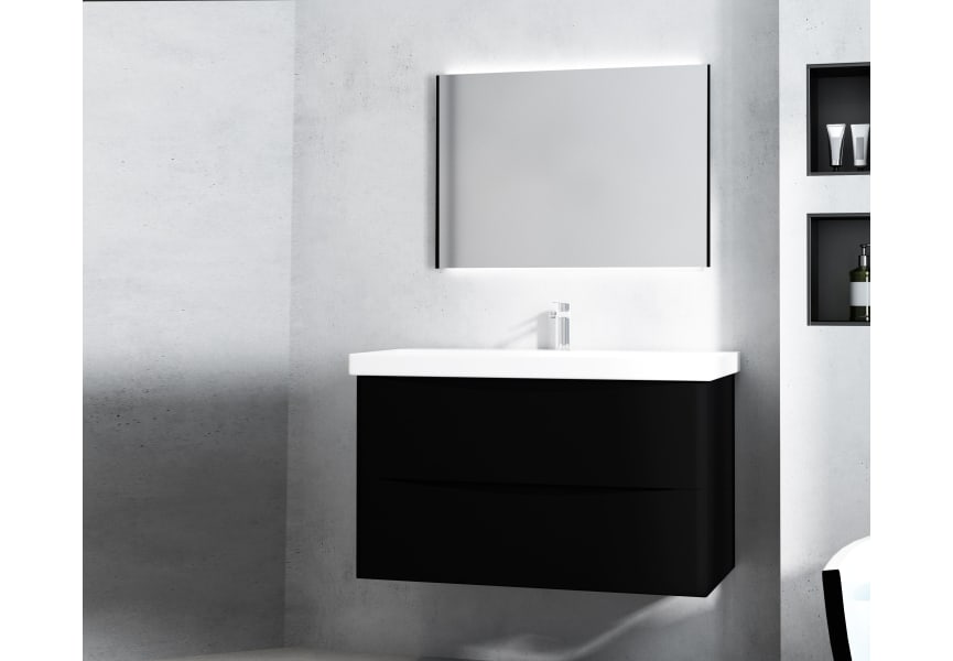 Espejo de baño con luz LED Sire Bruntec principal 2