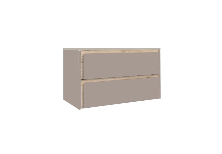 Mueble de baño con encimera de madera Indico Viso principal 7