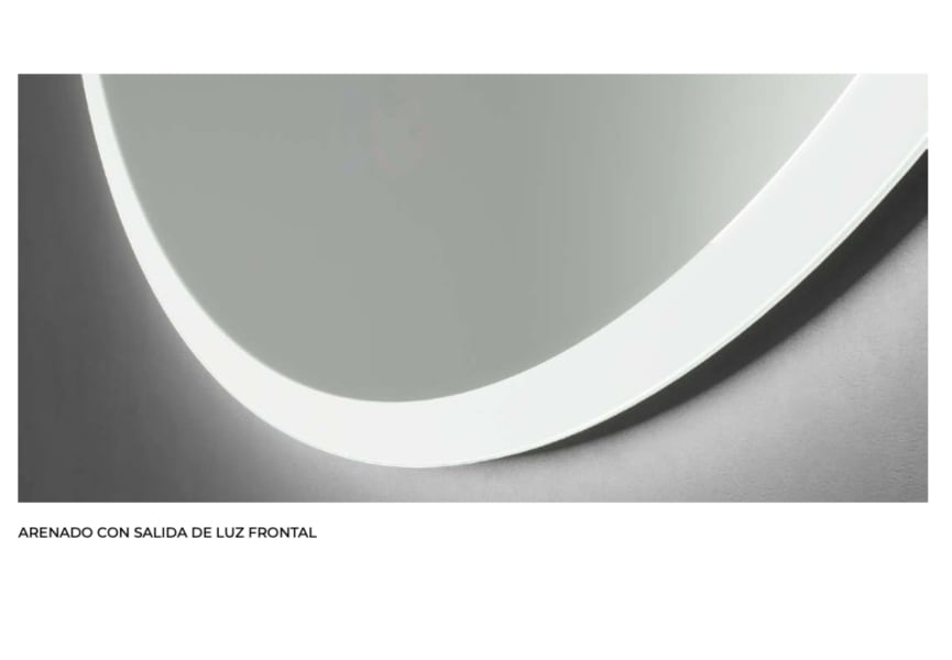 Espejo de baño con luz LED Bélgica Ledimex detalle 6