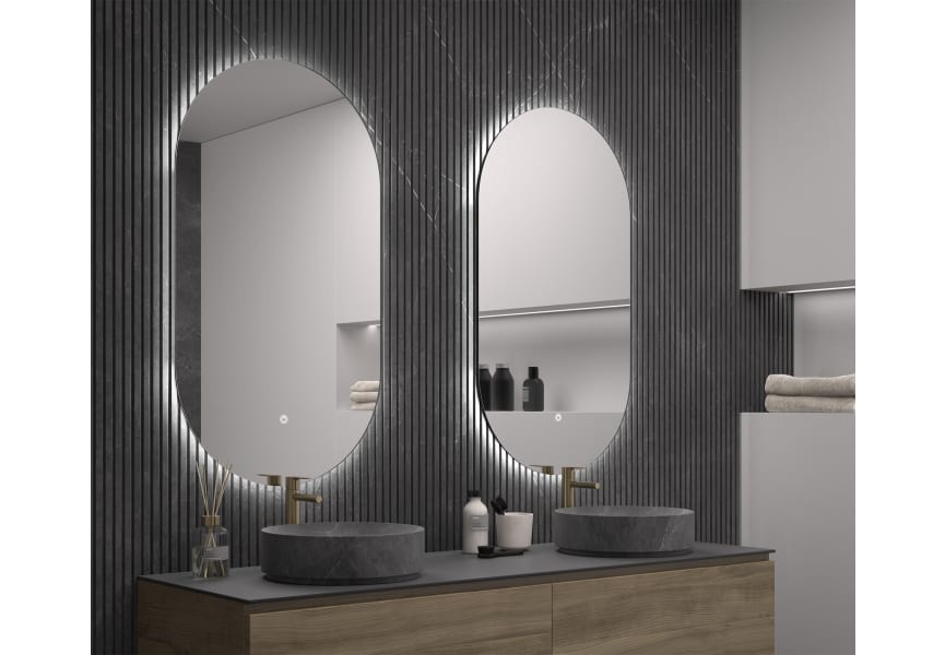 Espejo de baño con luz LED Borneo de Eurobath principal 3