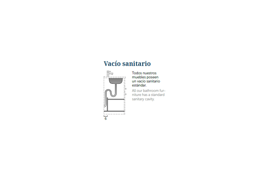 Mueble de baño con encimera de madera Galsaky Coycama opción 10