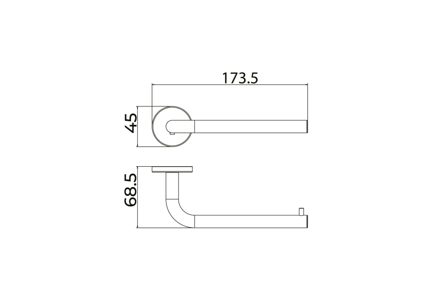 Portarrollos de baño Pure Medimex croquis 7