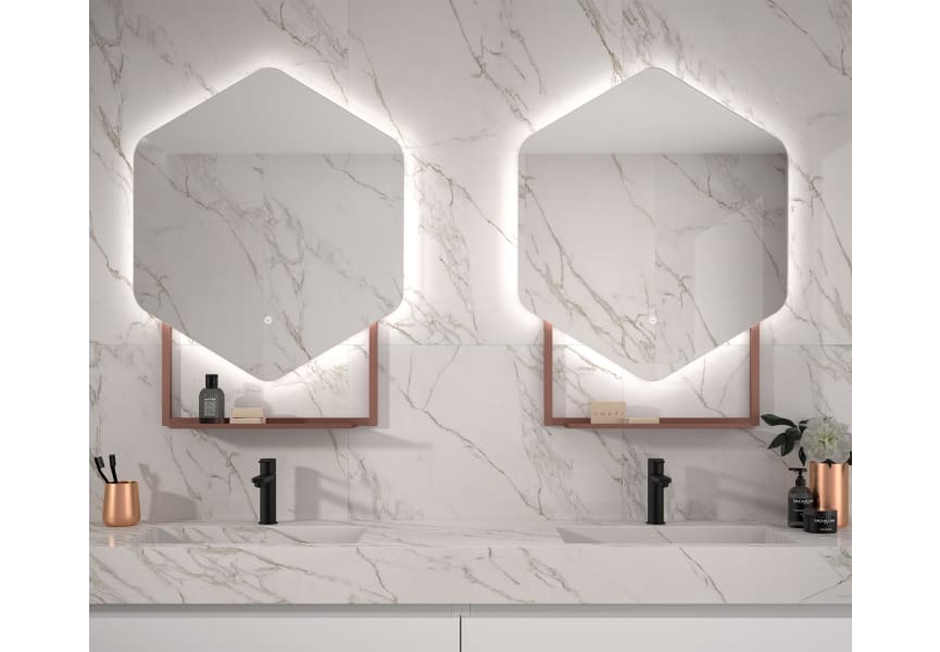 Espejo de baño con luz LED Azores de Eurobath principal 2