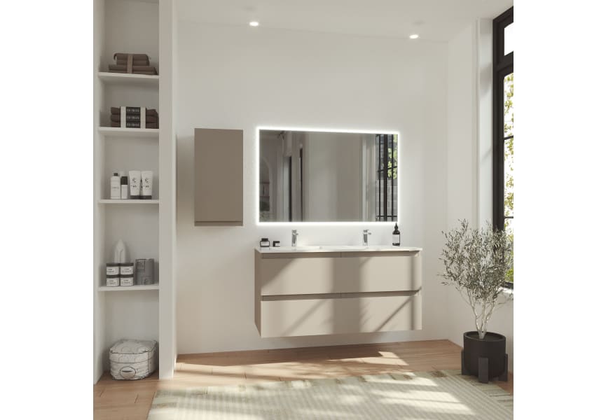Mueble de baño MDF lacado Vilma Bruntec principal 2