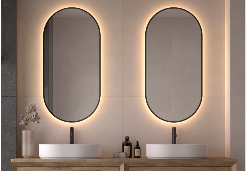 Espejo de baño con luz LED Portia Bruntec principal 0