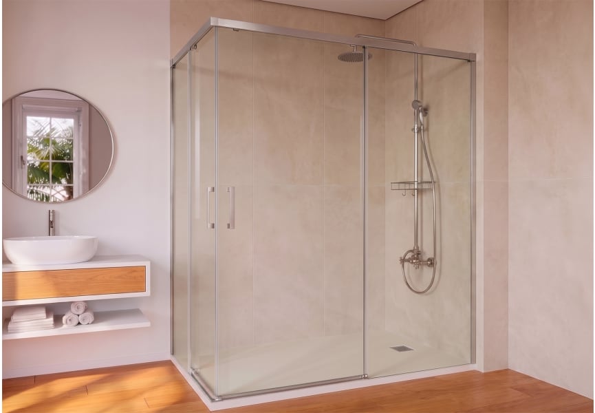 Paroi de douche Elara Bruntec sur mesure principal 4